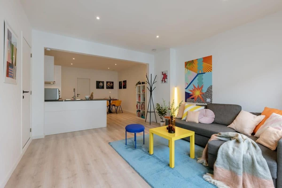 Colorful Pop Apartment In The Heart Of Antwerpia Zewnętrze zdjęcie