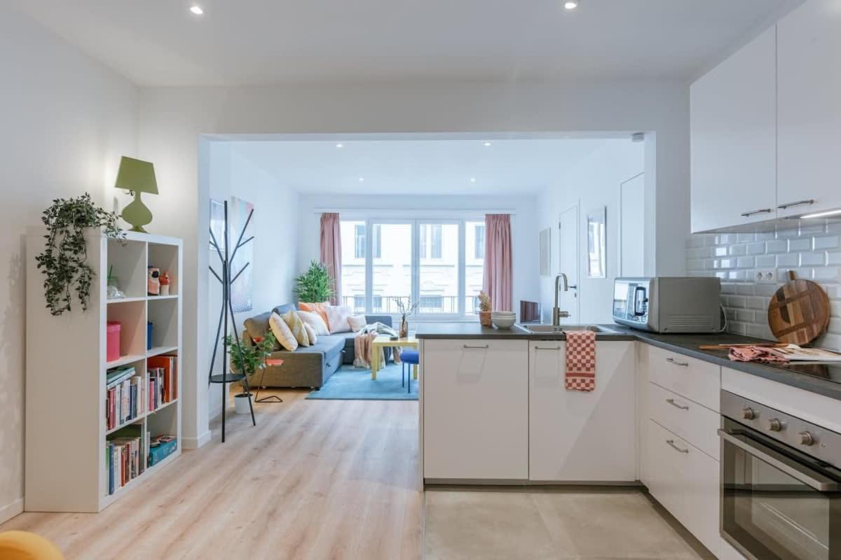 Colorful Pop Apartment In The Heart Of Antwerpia Zewnętrze zdjęcie