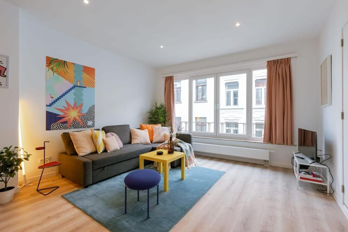 Colorful Pop Apartment In The Heart Of Antwerpia Zewnętrze zdjęcie